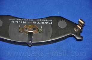 Колодки тормозные дисковые передний для KIA CARNIVAL(GQ,UP) <b>PARTS-MALL PKB-010</b> - изображение 4