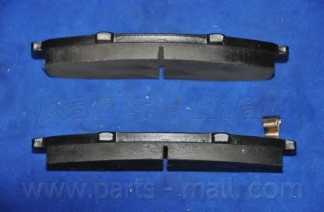 Колодки тормозные дисковые передний <b>PARTS-MALL PKB-011</b> - изображение 3