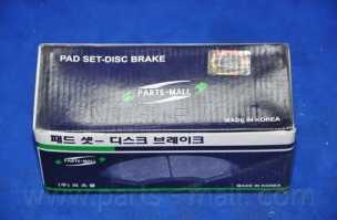 Колодки тормозные дисковые передний <b>PARTS-MALL PKB-011</b> - изображение Колодки тормозные дисковые передний <b>PARTS-MALL PKB-011</b> - изображение