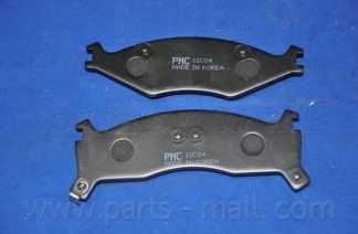 Колодки тормозные дисковые передний <b>PARTS-MALL PKB-015</b> - изображение 2