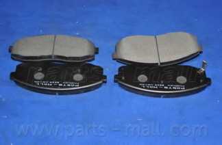 Колодки тормозные дисковые передний <b>PARTS-MALL PKB-024</b> - изображение 2