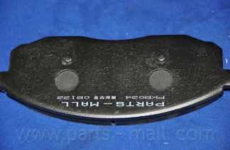 Колодки тормозные дисковые передний <b>PARTS-MALL PKB-024</b> - изображение 3