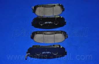 Колодки тормозные дисковые передний для KIA CARNIVAL / GRAND CARNIVAL(VQ) <b>PARTS-MALL PKB-031</b> - изображение 2