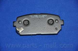 Колодки тормозные дисковые задний для KIA CARENS(UN) <b>PARTS-MALL PKB-034</b> - изображение 3