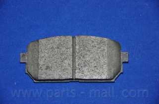 Колодки тормозные дисковые задний для KIA CARENS(UN) <b>PARTS-MALL PKB-034</b> - изображение 6