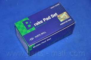 Колодки тормозные дисковые задний для KIA CARENS(UN) <b>PARTS-MALL PKB-034</b> - изображение