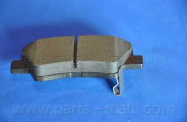 Колодки тормозные дисковые задний для KIA OPTIMA, RIO(UB) <b>PARTS-MALL PKB-037</b> - изображение 5