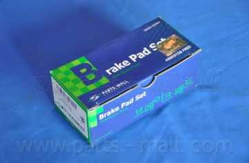 Колодки тормозные дисковые задний для KIA OPTIMA, RIO(UB) <b>PARTS-MALL PKB-037</b> - изображение Колодки тормозные дисковые задний для KIA OPTIMA, RIO(UB) <b>PARTS-MALL PKB-037</b> - изображение