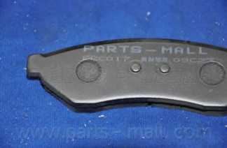Колодки тормозные дисковые задний для DAEWOO MAGNUS <b>PARTS-MALL PKC-017</b> - изображение 2