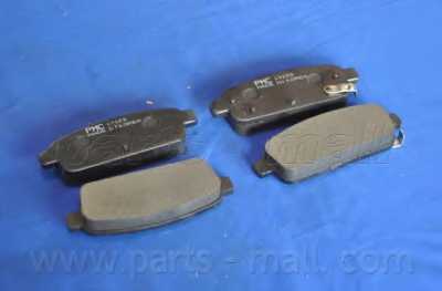 Колодки тормозные дисковые задний <b>PARTS-MALL PKC-024</b> - изображение 1