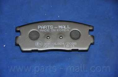 Колодки тормозные дисковые задний <b>PARTS-MALL PKC-E21</b> - изображение 4