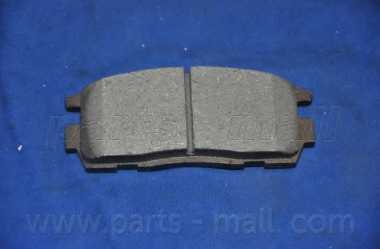 Колодки тормозные дисковые задний <b>PARTS-MALL PKC-E21</b> - изображение 5