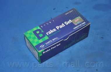 Колодки тормозные дисковые передний для TOYOTA HIACE(KDH2#,TRH2#), HILUX(KUN1#,TGN3#) <b>PARTS-MALL PKF-025</b> - изображение