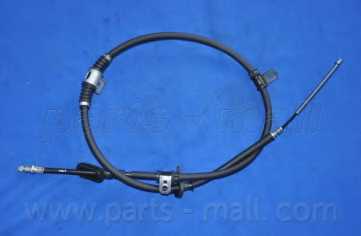 Трос стояночной тормозной системы PARTS-MALL PTA-095 - изображение