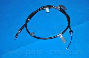 Трос стояночной тормозной системы PARTS-MALL PTA-362 - изображение