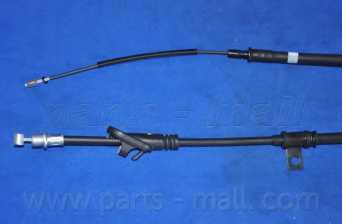 Трос стояночной тормозной системы PARTS-MALL PTA-423 - изображение 1