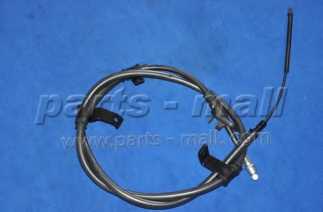 Трос стояночной тормозной системы PARTS-MALL PTB-285 - изображение