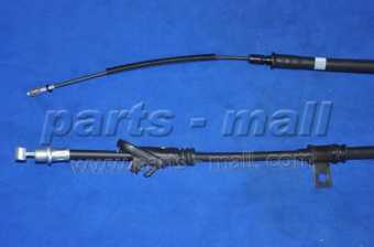 Трос стояночной тормозной системы PARTS-MALL PTB-287 - изображение 1