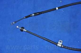 Трос стояночной тормозной системы PARTS-MALL PTB-368 - изображение 1