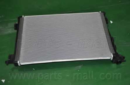 Радиатор охлаждения двигателя PARTS-MALL PXNDA-204 - изображение 6