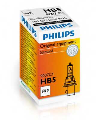 Лампа накаливания HB5 12В 65/55Вт PHILIPS 9007C1 - изображение 1