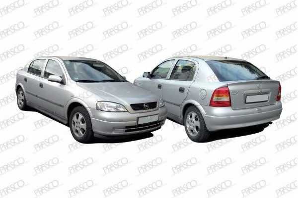 Зеркальное стекло наружнего зеркала PRASCO OP0177503 - изображение 1