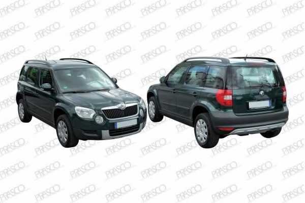 Зеркальное стекло наружнего зеркала PRASCO SK7107503 - изображение 1