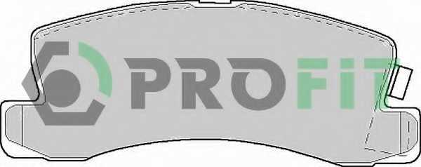 Колодки тормозные дисковые задний для LEXUS RX / TOYOTA AVENSIS, CAMRY, CARINA E, CARINA, CELICA <b>PROFIT 5000-0478</b> - изображение