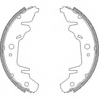 Комплект тормозных колодок задний для CHRYSLER GRAND VOYAGER(RT), VOYAGER(GS,RG,RS) / KIA CARNIVAL(GQ,UP) <b>ROADHOUSE 4020.00 Комплект тормозных колодок задний для CHRYSLER GRAND VOYAGER(RT), VOYAGER(GS,RG,RS) / KIA CARNIVAL(GQ,UP) <b>ROADHOUSE 4020.00 / ZSX402000</b> - изображение
