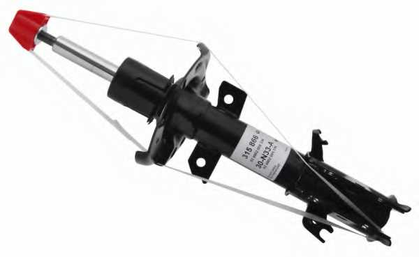Амортизатор левый для FORD FIESTA <b>SACHS 315 866</b> - изображение