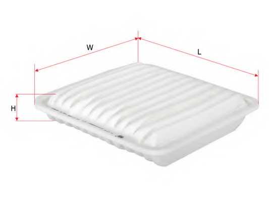 Фильтр воздушный SAKURA Automotive A-1074 - изображение