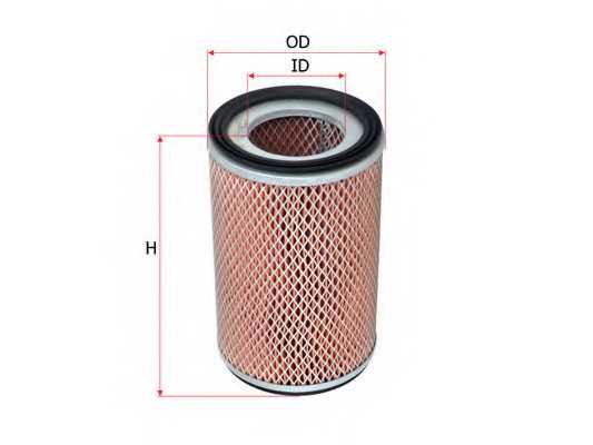 Снят фильтр воздушный <b>SAKURA AUTOMOTIVE A1747</b> - изображение