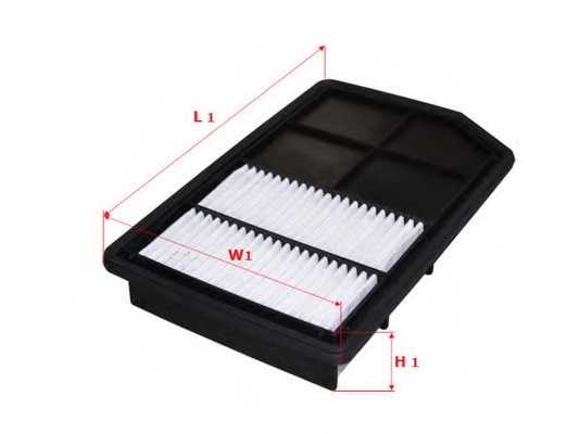 Фильтр воздушный SAKURA Automotive A-58380 - изображение