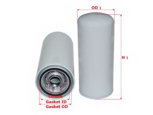 Фильтр масляный SAKURA Automotive C-5502 - изображение Фильтр масляный SAKURA Automotive C-5502 - изображение