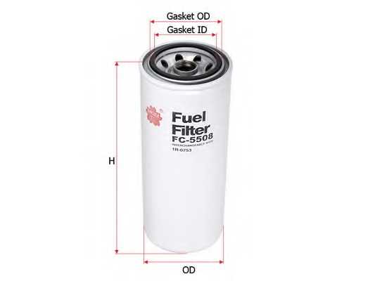 Фильтр топливный SAKURA Automotive FC-5508 - изображение Фильтр топливный SAKURA Automotive FC-5508 - изображение
