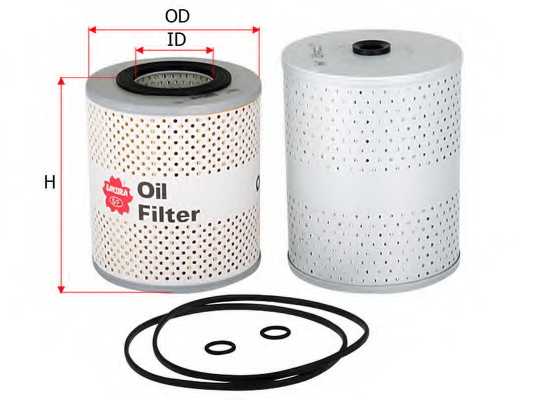 Фильтр масляный SAKURA Automotive O-1012 - изображение