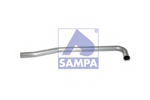 Труба выхлопного газа SAMPA 021.214 - изображение