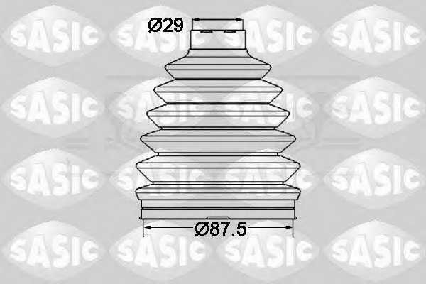 Комплект пылника приводного вала SASIC 1904026 - изображение Комплект пылника приводного вала SASIC 1904026 - изображение
