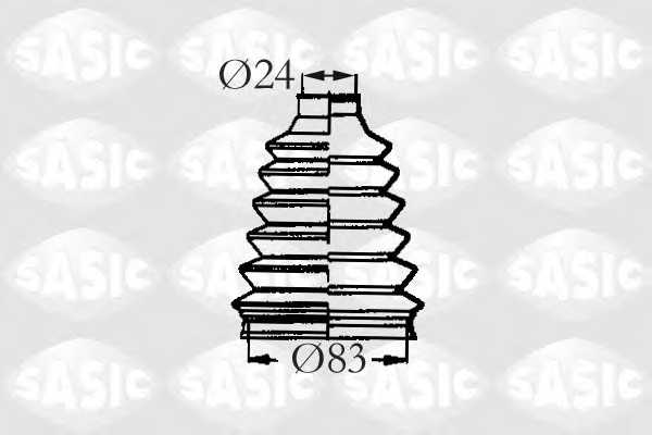 Комплект пылника приводного вала SASIC 2933143 - изображение
