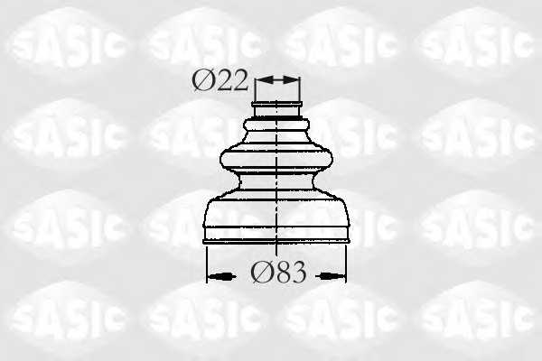 Комплект пылника приводного вала SASIC 2933653 - изображение Комплект пылника приводного вала SASIC 2933653 - изображение