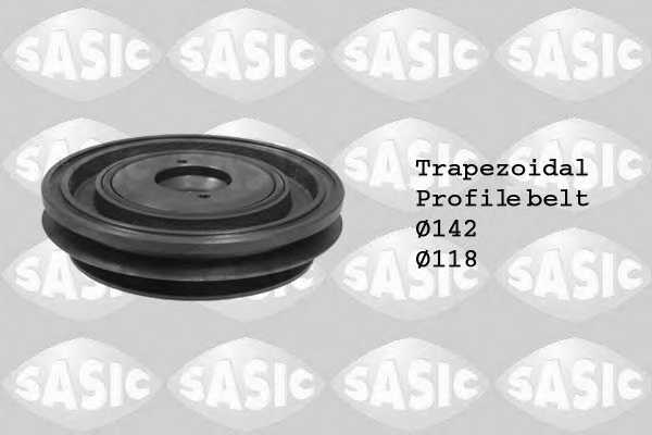 Ременный шкив коленвала SASIC 4000702 - изображение