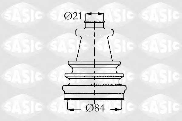 Комплект пылника приводного вала SASIC 4003426 - изображение Комплект пылника приводного вала SASIC 4003426 - изображение
