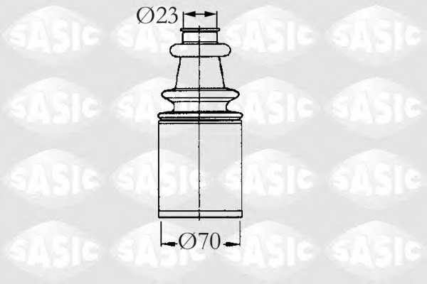 Комплект пылника приводного вала SASIC 4003461 - изображение Комплект пылника приводного вала SASIC 4003461 - изображение