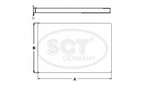 Фильтр салонный SCT Germany SAK 199 - изображение 2