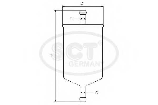 Фильтр топливный SCT Germany ST 379 - изображение 2
