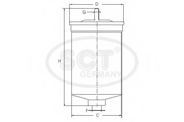Фильтр топливный SCT Germany ST 6090 - изображение 3