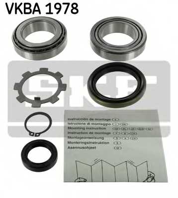 Комплект подшипника ступицы колеса SKF VKBA 1978 - изображение