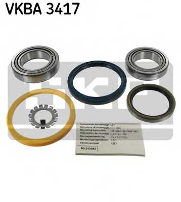 Комплект подшипника ступицы колеса SKF VKBA 3417 - изображение