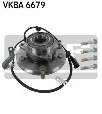 Комплект подшипника ступицы колеса SKF VKBA 6679 - изображение Комплект подшипника ступицы колеса SKF VKBA 6679 - изображение