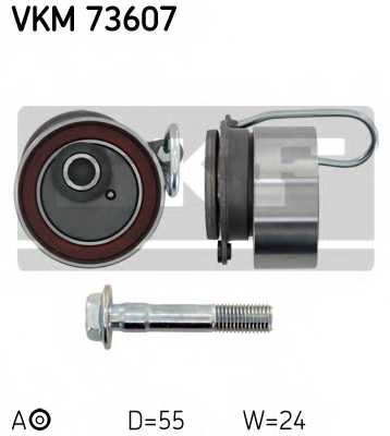 Натяжной ролик ременя ГРМ SKF VKM 73607 - изображение